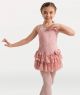 Body Wrappers Child Mesh Flower Dance Dress- 2193
