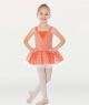 Body Wrappers Child Glitter Scroll Tutu with Wide Shoulder Straps- 2920