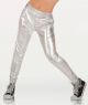 Body Wrappers Adult Slim Fit Metallic Pant- 416