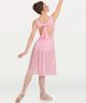 Body Wrappers Adult Bow-Back Dance Dress- P743