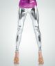 Body Wrappers Adult Metallic Fusion Ankle Length Legging- T7604