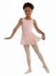 Danshuz Child Rose print circle skirt with elasticized waist- 237