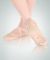 Body Wrapper Adult Sterling Split Sole Leather Pleated Ballet Slipper- 202A