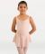 Body Wrappers Child Mesh Flowers Solid MicroTECH™ Camisole Leotard- 2190