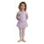 DanzNmotion Child Short Sleeve Dress With Bow Back Accent- 2463C