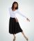 Body Wrappers Child Dance Fever below-the-knee circle skirt- 0511