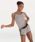Body Wrappers Adult Keyhole Wrap Racerback Pullover- 5184
