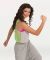Body Wrappers Adult Heather Swing Crop Pullover- 6031