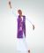 Body Wrappers Adult Stained Glass Print Vest- 632