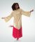 Body Wrappers Adult Pleated Gold Tunic- 640