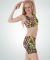 Body Wrappers Adult Fun Print Loop Back Tank Bra- 7230