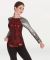 Body Wrappers Child Liquid Lamé Two-Toned Pullover- 4300