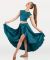 Body Wrappers Adult Long Cross-0Ver Front Satin Skirt- 8402