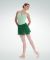 Body Wrappers Adult Short Tapered Georgette Skirt- 990