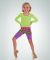Body Wrappers Child Low Rise Thigh Tights- C89