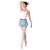 DanzNmotion Adult Blue Flower Print Skirt- 2614A