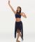 Body Wrappers Child Convertible Long Back-To-Side Chiffon Skirt- BW1113