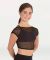 Body Wrappers Adult Crop Faux Bra- BWP9015