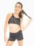 Capezio Child  Damask Cross Back Strap Bra Top - 11461T