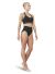 Bloch Adult Dea Printed Mesh Band Crop Top- FT5143B