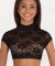 Body Wrappers Adult Sweetheart Mock-Neck Open Back Bra Has Lace Extended Shoulder Front- LC9025