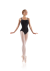Leo's Adult Twist Strap Camisole Leotard- LD009LM