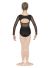 Bloch Child Mesh Panelled Open Diamante Back Long Sleeve Leotard- M113C