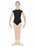 Bloch Child High Neckline Heart Flock Bodice Open Back Cap Sleeve Leotard - M1520C