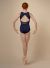Mirella Adult Splice Open Back Tank Leotard- M3093LM