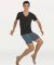 Body Wrappers Mens V-Neck Knobby Knit Short Sleeve Tee- M405