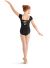 Mirella Child 3 Bow Back Cap Sleeve Leotard- M414C