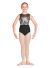 Mirella Child Jasmine Short Sleeve Open Back Leotard- M468C