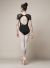 Bloch Adult V Neckline Open Back Olivina Lace Panelled Cap Sleeve leotard- M5073LM