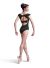 Mirella  Adult Twin Plait Back Bow Cap Sleeve Leotard- MJ7178