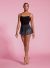 Mirella Adult Seville Lace Mesh Pull On Skirt- MS160