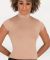 Body Wrappers Adult Cap Sleeve Hi-Neck Pullover- MT223