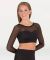 Body Wrappers Child Sweetheart Neckline Crop Bra- NL1020