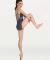 Body Wrappers Adult Camisole Mesh Back Insert Leotard- P1012