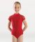 Body Wrappers Child Open Mesh Short Sleeve Leotard- P1160