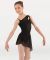 Body Wrappers Child Asymmetrical Dance Dress- P1245C