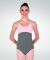 Body Wrappers Adult  Two-Tone V-Front Camisole Leotard- P331_2