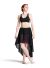 Bloch Adult High Low Skirt With Short- R8821