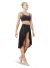Bloch Adult Jasmyn Open Front Drape Skirt- R9831