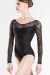 WearMio Adult Flocked Microfiber Elasthan Leotard- SIBELLE