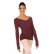 Bloch Adult V-Neck Long Sleeve Top- Z0959