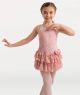 Body Wrappers Child Mesh Flower Dance Dress- 2193