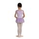 DanzNmotion Child Cap Sleeve Dress With Sequin Mesh- 2460C