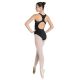 DanzNmotion Adult V-Neck Large Hole Mesh Leotard- 2725A
