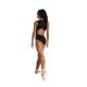 DanzNmotion Adult Mock Turtle Neck Scuba Style Leotard- 2733A