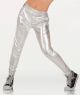 Body Wrappers Child Slim Fit Metallic Pant- 316